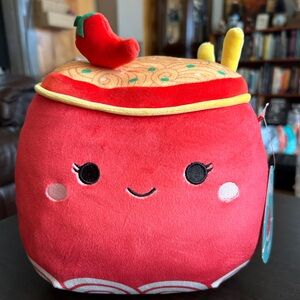 Odion Spicy Ramen Squishmallow NWT 8”